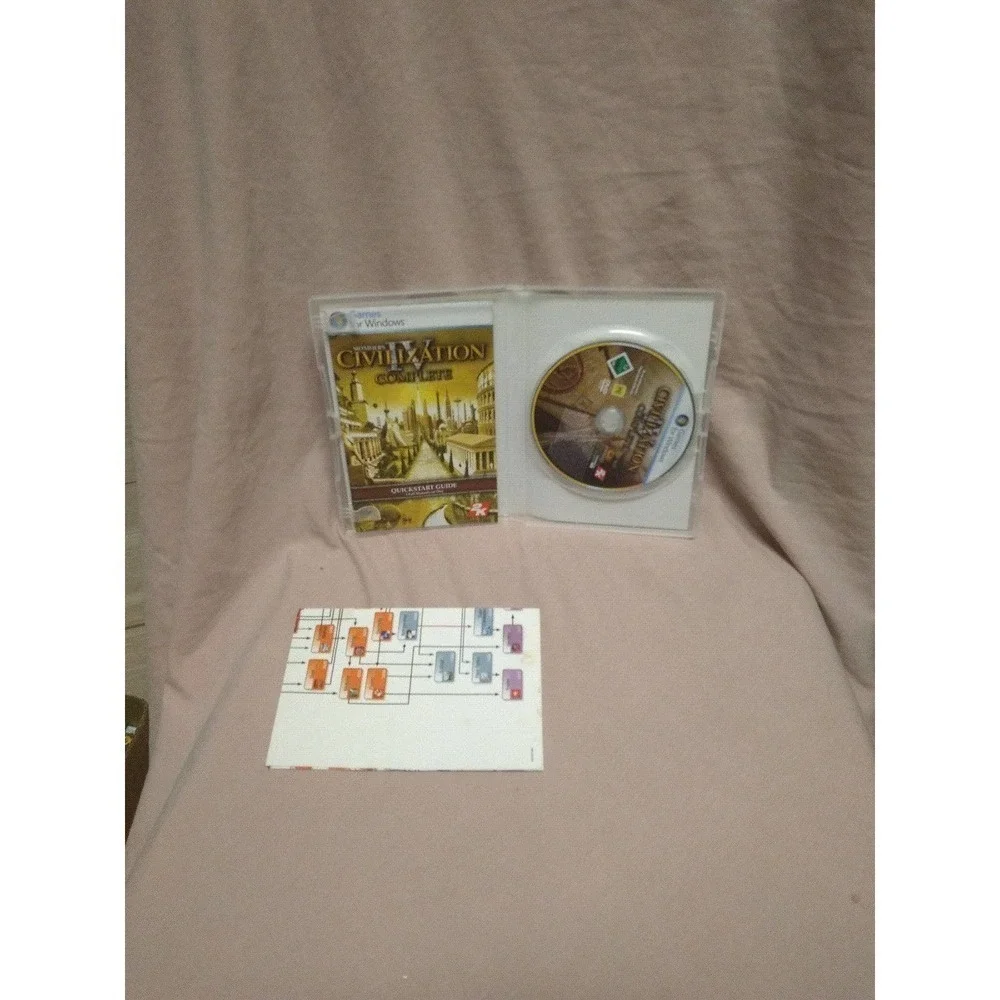 Microsoft PC Game Civilization IV Pal Version CIB